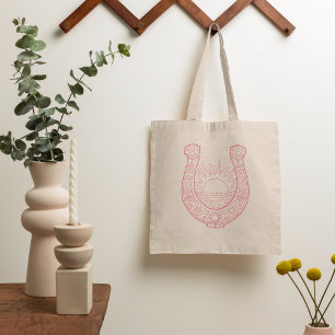 Bolsa Tote Boa Sorte Branca de Ferradura