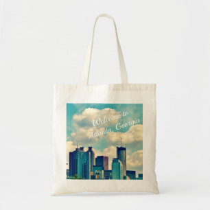 Bolsa Tote Boa vinda a Atlanta, sacola de GA
