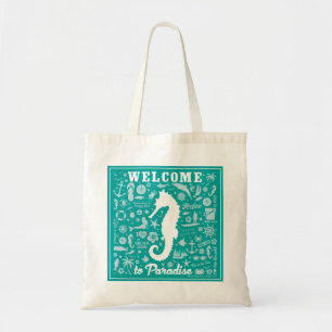 Bolsa Tote Boa vinda ao paraíso