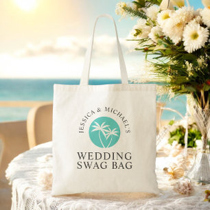 Bolsa Tote Boa vinda Wedding personalizada do convidado do