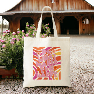 Bolsa Tote Boas afirmações fofo retrô Tote Bag