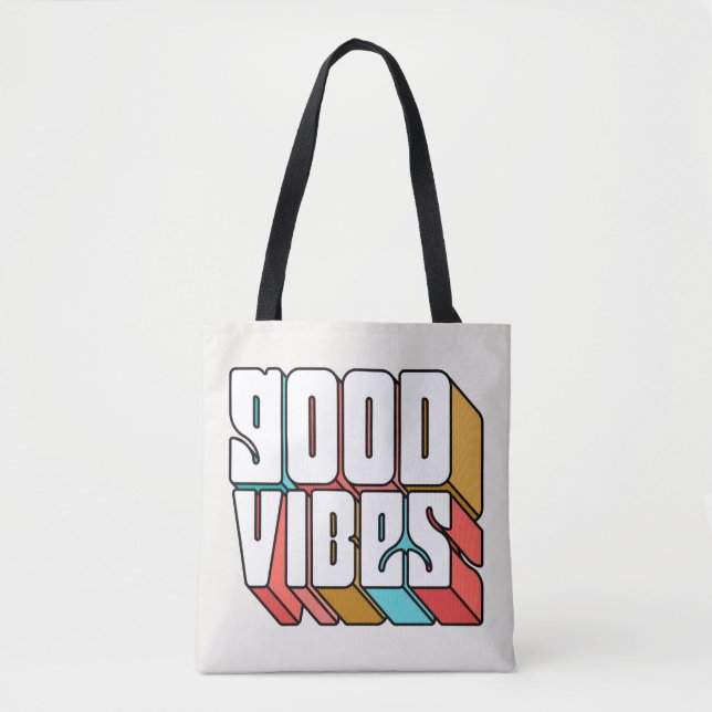 Bolsa Tote Boas Vibes (Frente)