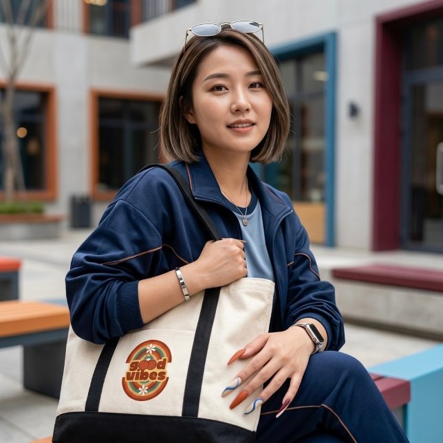 Bolsa Tote Boas Vibrações (Criador carregado)