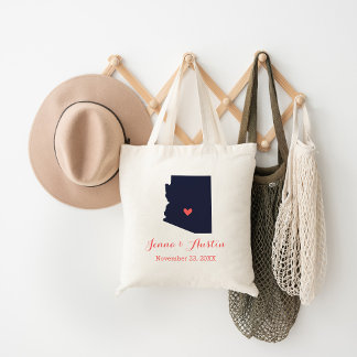 Bolsa Tote Boas-vindas ao arizona Wedding