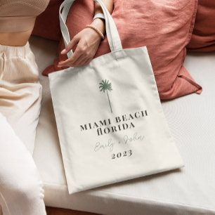 Bolsa Tote Boas-vindas ao Casamento da Árvore de Destino Trop