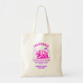 Bolsa Tote Boas-vindas ao Casamento da Califórnia, Bridesmaid