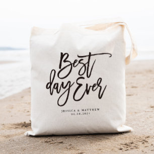 Bolsa Tote Boas-vindas ao casamento personalizado