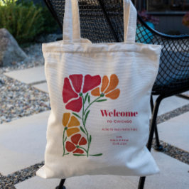 Bolsa Tote Boas-vindas ao Nouveau Flor Nouveau