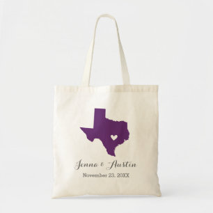 Bolsa Tote Boas-vindas ao Texas Wedding