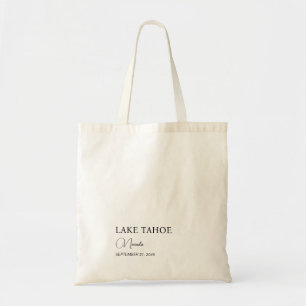 Bolsa Tote Boas-vindas de Casamento Personalizadas