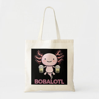 Bolsa Tote Bobalotl Axolotl Boba Tea