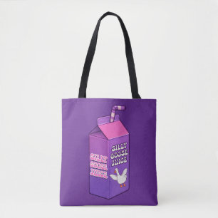 Bolsa Tote Bobo Goose Juice Engraçado Fazenda Humor Memory Cl