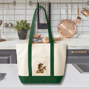 Bolsa Tote Boca-branca Personaliza Cavalo