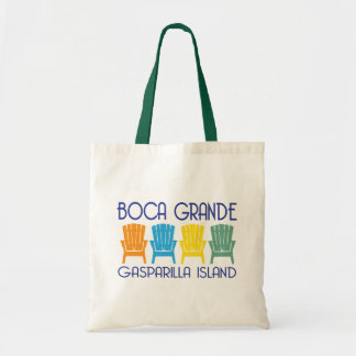 Bolsa Tote Boca Grande Gasparilla Island, cadeiras de praia n