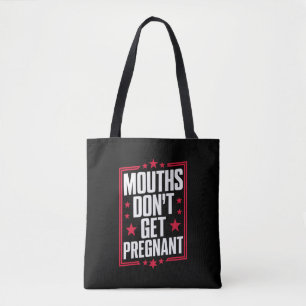 Bolsa Tote Bocas não engravidam