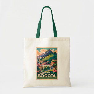 Bolsa Tote Bogota Colombia Viagem Art Vintage