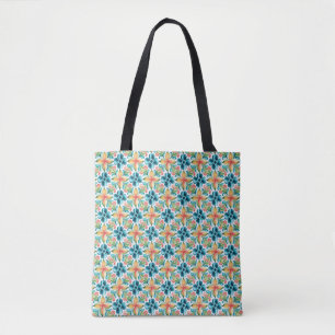 Bolsa Tote Boho Bliss: Watercolor Mandala Harmony
