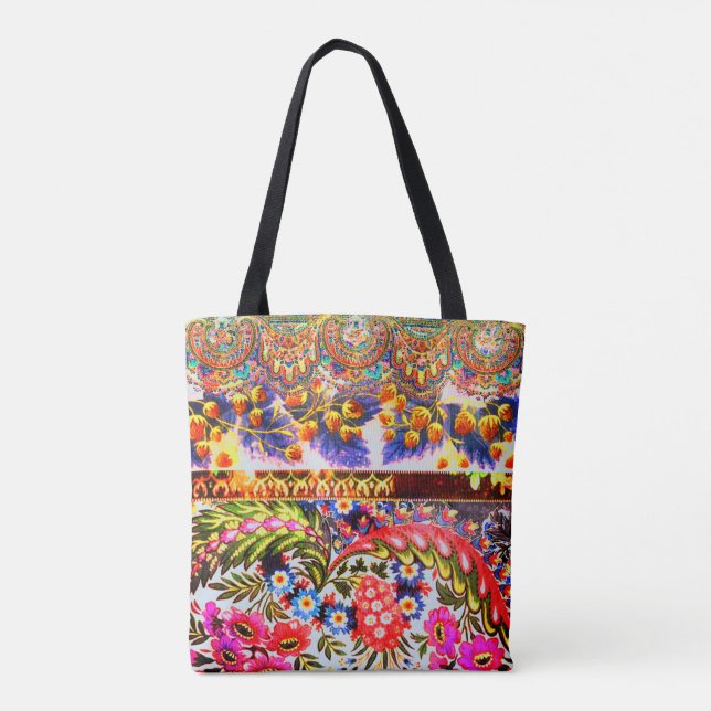 Bolsa Tote Boho Caravan (Verso)