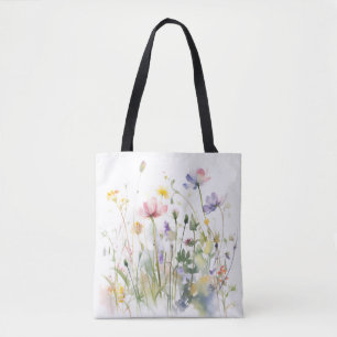 Bolsa Tote Boho Chic Multicolor Floral Livre