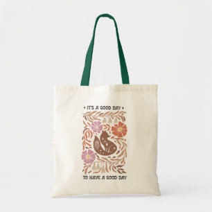 Bolsa Tote Boho Flor Silvestre É Um Bom Dia Para Ter Um Bom D