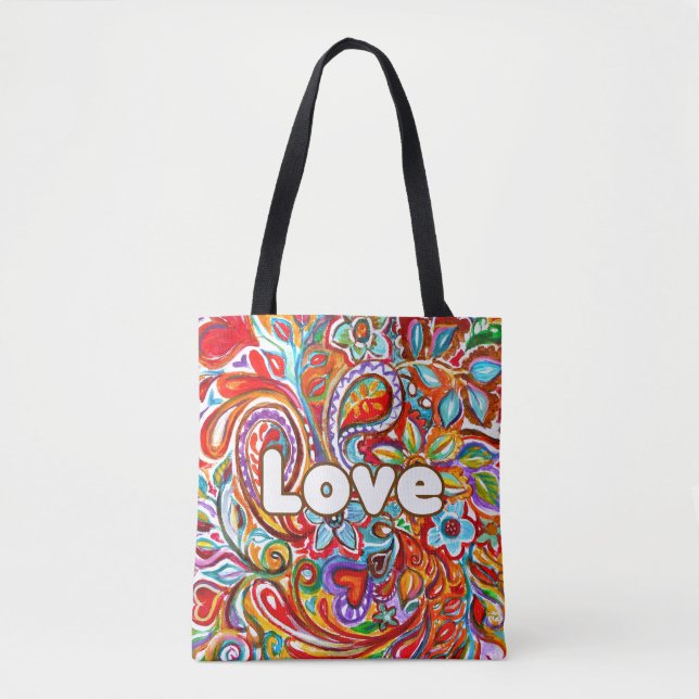 Bolsa Tote Boho Love (Frente)