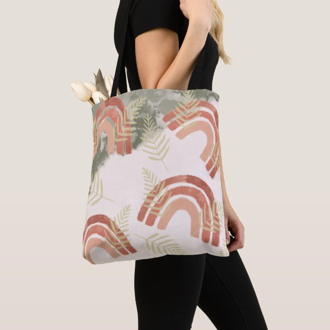 Bolsa Tote Boho Rainbow (Close Up)