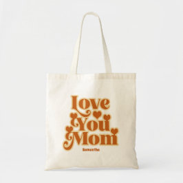 Bolsa Tote Boho Te Ama Mãe Dia de as mães Personalizado