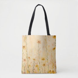 Bolsa Tote Boho Vintage Wildflower