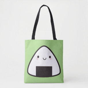 Bolsa Tote Bola de arroz de Kawaii Onigiri