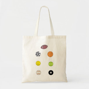 Bolsa Tote Bolas de Esporte