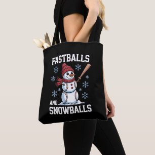Bolsa Tote Bolas Rápidas E Bolas De Neve Boneco De Neve De Be