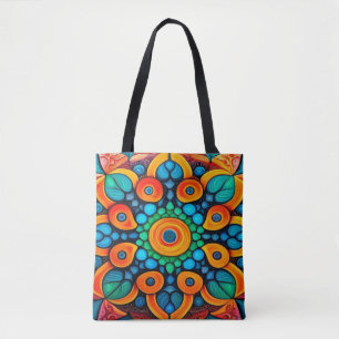 Bolsa Tote Bold Ethnic Mandala