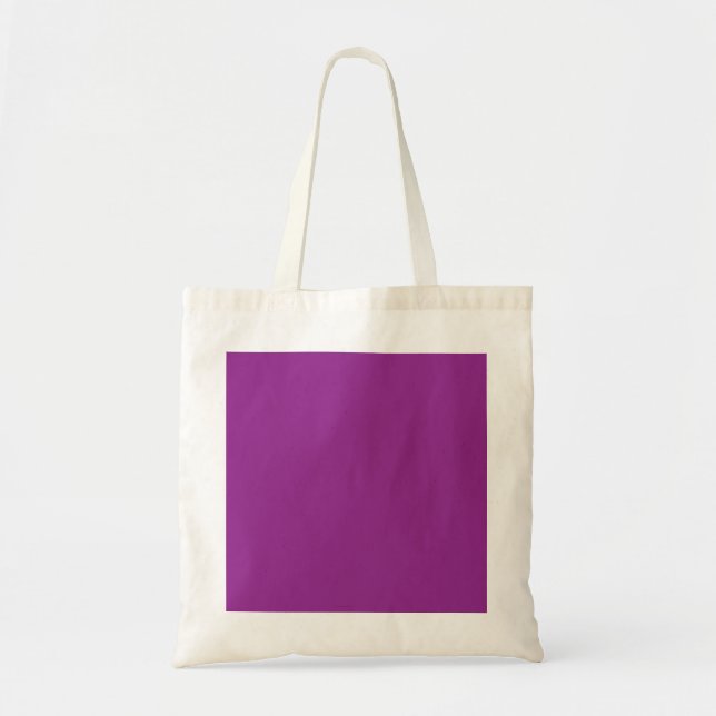 Bolsa Tote Bold Magenta Wedding Invite with Minimal Style (Frente)