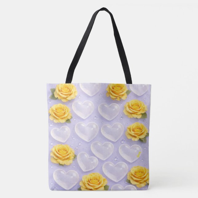 Bolsa Tote Bolha amarela (Frente)