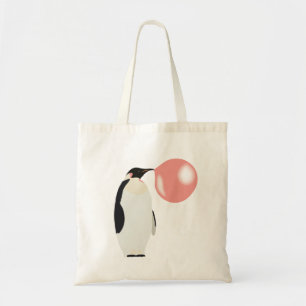 Bolsa Tote Bolha Borracha de Goma Pinguim