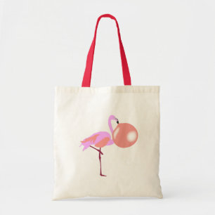 Bolsa Tote Bolha de Boca-Boca Goma Flamingo