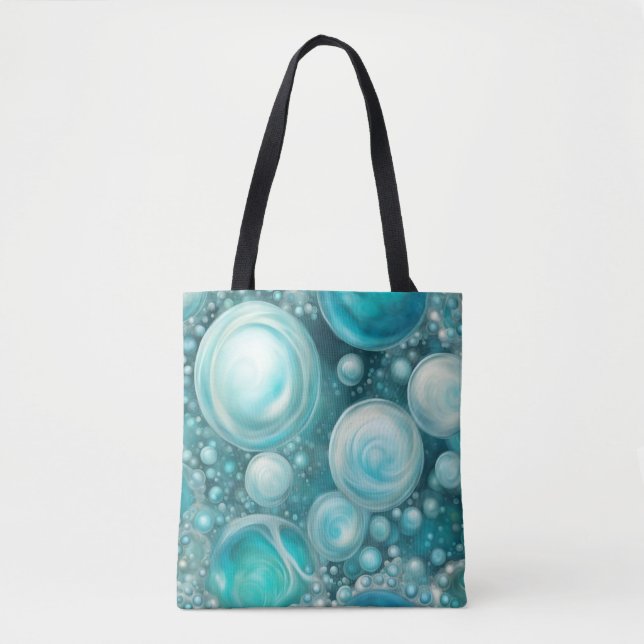 Bolsa Tote Bolhas de Beluga (Frente)