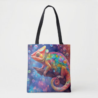 Bolsa Tote Bolhas de Chameleon 2