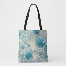 Bolsa Tote Bolhas de Espuma do Mar
