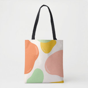 Bolsa Tote Bolhas de Pastel