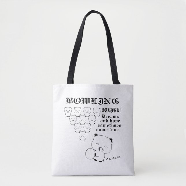 Bolsa Tote Boliche (Frente)