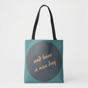 Bolsa Tote Bolinhas em negrito qualquer cor qualquer texto