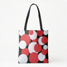 Bolinhas Pretas, Brancas e Vermelhas