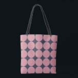 Bolsa Tote Bolinhas rosa Na moda moderna<br><div class="desc">2024</div>