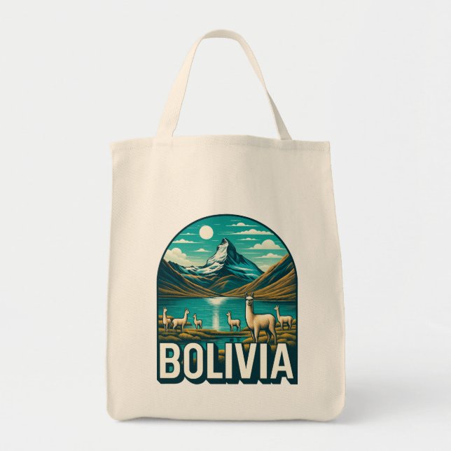 Bolsa Tote Bolívia América do Sul (Frente)