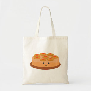 Bolsa Tote Bolo de cabeça para baixo do abacaxi