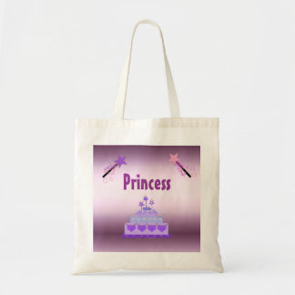 Bolsa Tote Bolo de Princesa e Varinhas Mágicas