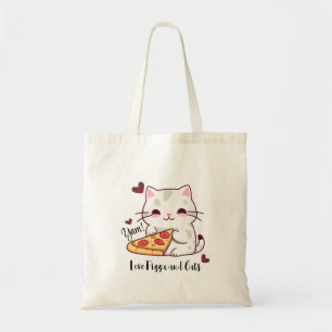 Bolsa Tote Bolo De Xícara De Amor E Gatos Saco De Toalha Engr
