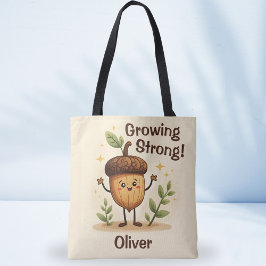 Bolsa Tote Bolota Sorridente Adorável Crescendo Forte