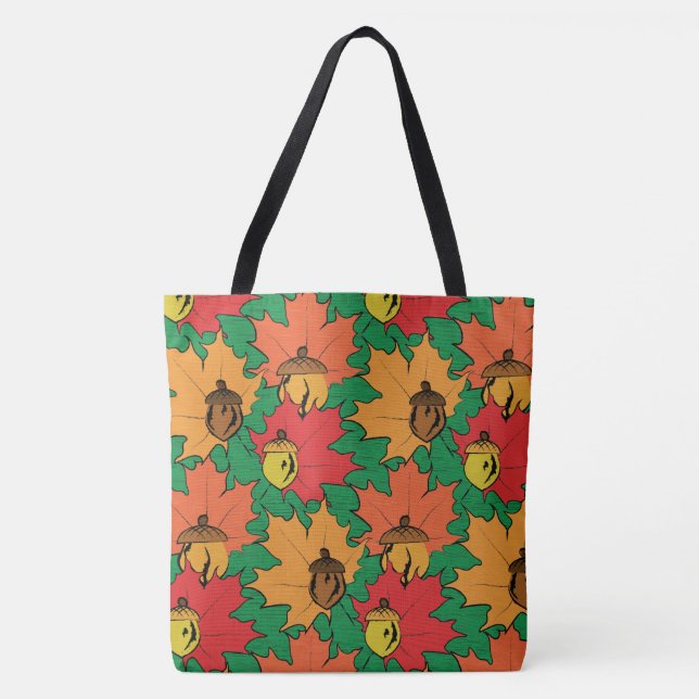 Bolsa Tote Bolotas e folhas VI (Frente)